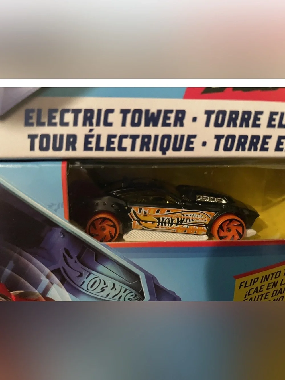 Lot of 2 HOT WHEELS Action Accessories Flip Ripper & Electric Tower w/Cars NEW
